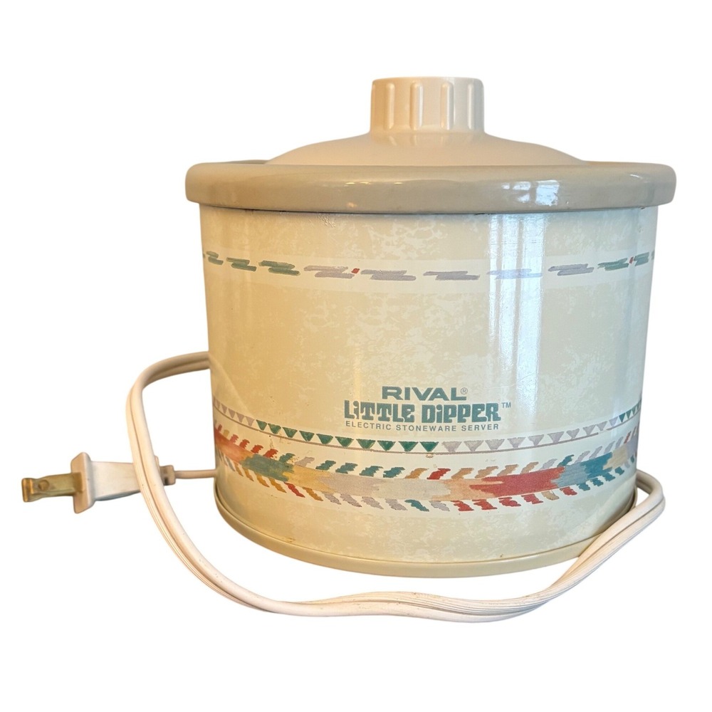 Rival | Little Dipper | Tested Electric Stoneware Server | Cream | Southwestern